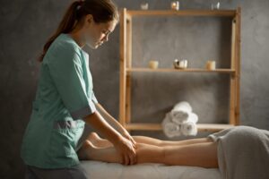 Massage drainant lymphatique
